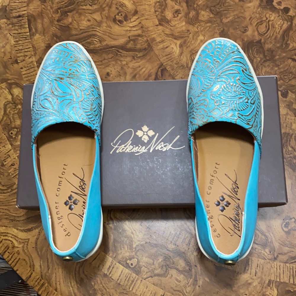 Patricia Nash Lola Leather Slip-On Shoe